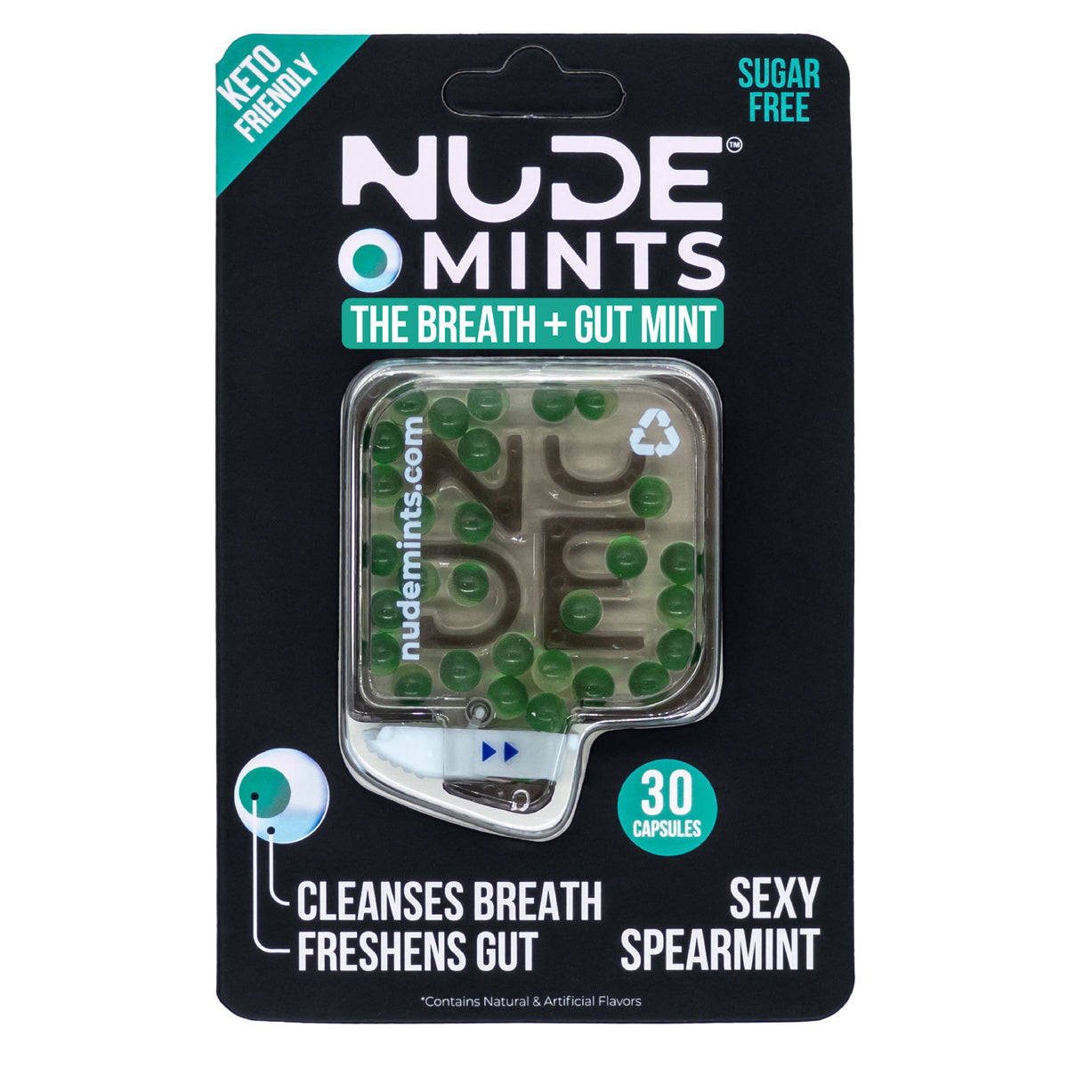 NUDE Mints Sexy Spearmint – Bold Freshness for Breath & Gut Health